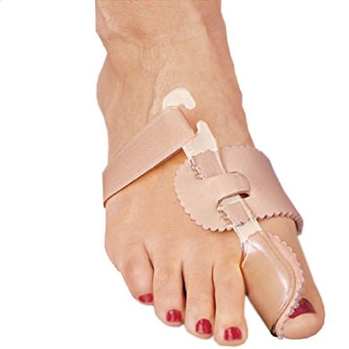 1 Pair Bunion Night time Corrector Feet Separator Splint Big Toe Straightener Soles Hallux Valgus Corrector Splint Pads Pain Relief Soothe Sore Separato Comfortable Foot Care Unisex
