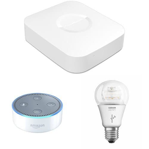 Smarthings Hub Osram White Echo Dot bundle