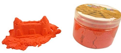Magic Sand Refill - 250g- RED - Play Sand With No Mess! - Sculpture, Mold And Play!! by Magic Sand
