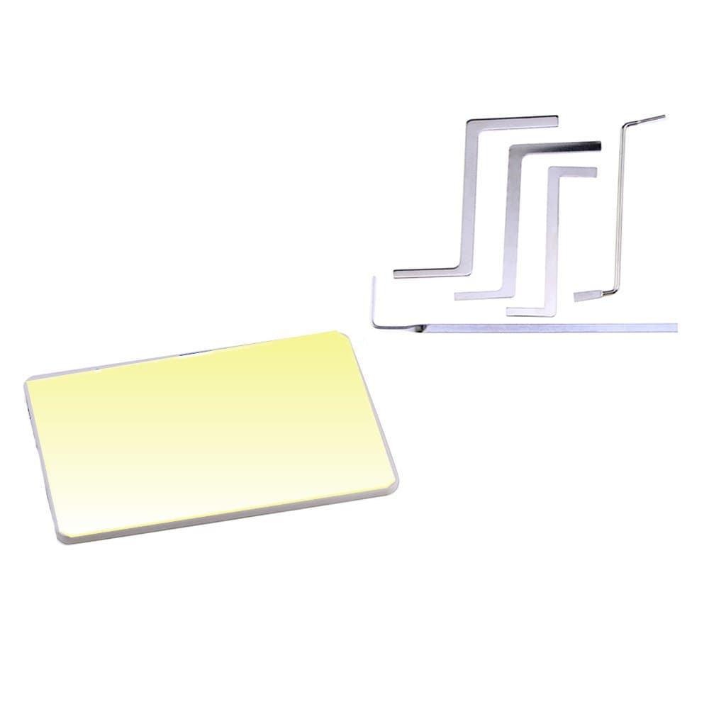 DBH Utility Lock Pick Set Combination,Beginner Lock Pick Training Kit Lock Picking Set with Practice Lock (2 in 1 Set)