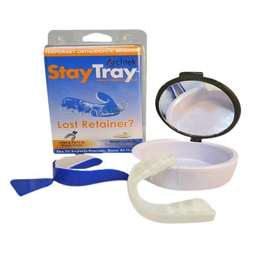 Stay Tray - Temporary Replacement for Lost Retainers 1 Count per Box (9 Pack)