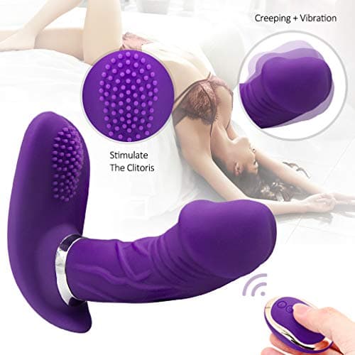 Waterproof Soft Multi Speeds High Frequency Wand with Heating Function Tongue Simulator Lifelike Toys for Women Wearable Vibator's for Women with Remote Silicone Perfect Size & Party Gifts T-Shirt
