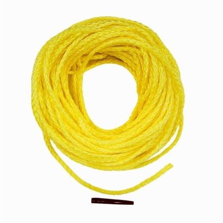 SecureLine Lehigh Group 3/8 in. Dia. x 50 ft. L Yellow Hollow Braided Polypropylene Rope