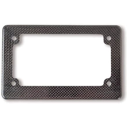 CarbonWorks Molded Carbon License Plate Frame (GLOSS)