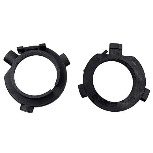 YUNPICAR H7 LED Headlight Bulb Clips Retainers Holder Socket Adapter for KIA K3 K4 K5 Santa Fe SportageR Sorento Coupe Grand Hyundai Sonata9 Coupe Veloster(2PCS)