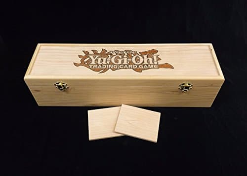 Yu-Gi-Oh Trading Card Game Engraved Deck Box with Hinges &amp; 2 Latches-16 3/4x4 1/2 x4 1/4