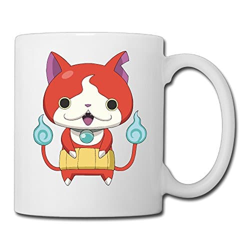 Cool Yo-kai Watch Ceramic Coffee Mug, Tea Cup | Best Gift For Men, Women And Kids - 13.5 Oz, White