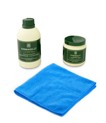 Connolly Leather Care Kit with 1 Microfiber Cloth