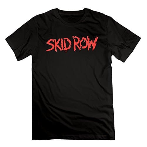 Abbas Man Skid Row Tshirt Black