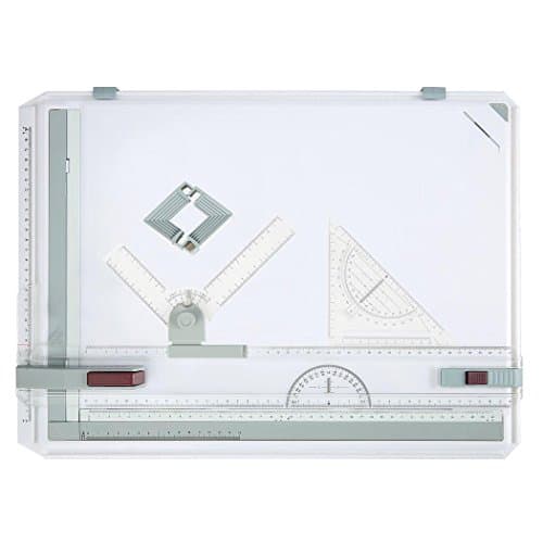 Large A3 Drawing Table Ergonomically Designed Board Set with Adjustable Measuring and Locking Mechanism