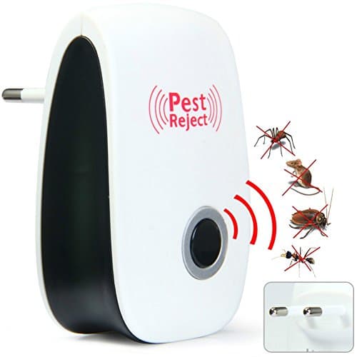 Multi-use Electronic Pest Repeller Ultrasonic Rejector for Mouse Bug Mosquito Insect (EU Plug)