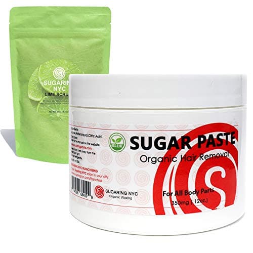 Sugaring Paste + Lime Scrub by Sugaring NYC