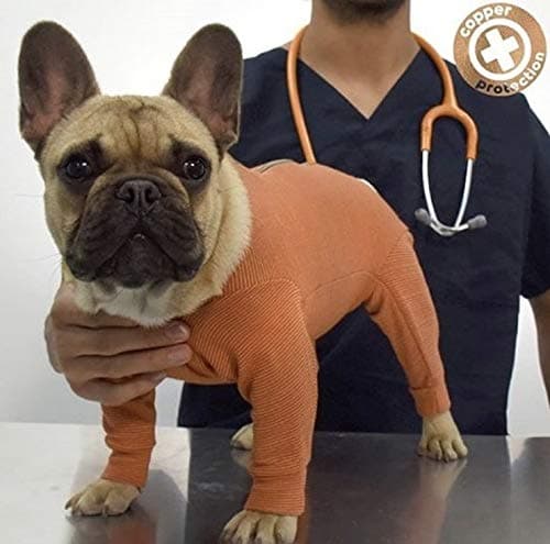 Therapeutic Copper Suit (7) comfier Post Surgical Care, E-Collar Alternative, Helps Wound Healing, and a Wide Range of dermatological Issues