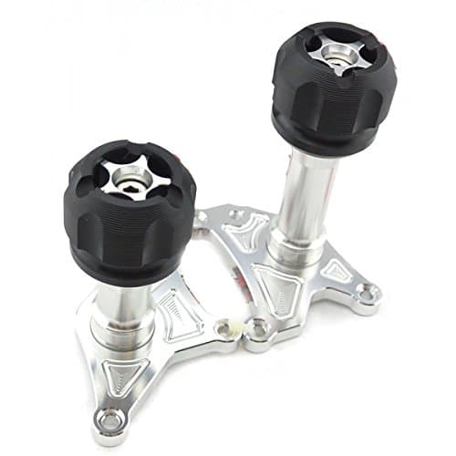 Honda Grom MSX125 Engine Guards Crash Protectors Silver