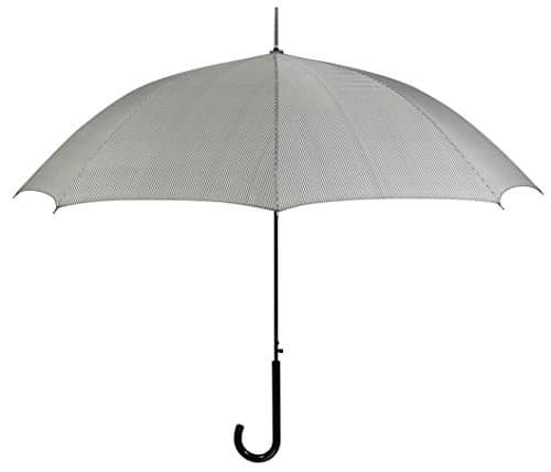 Leighton Auto Open Stick, Stripes/Black/White, One Size