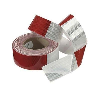 Conspicuity DOT-C2 Tape : 2"x30' : 6" / 6" Spacing