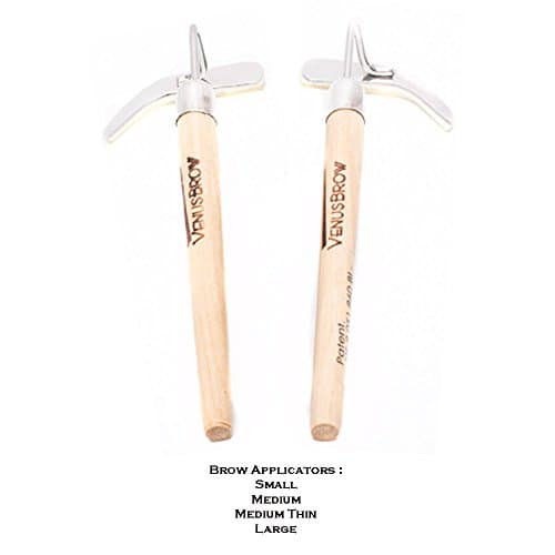 VenusBrow Brow Applicators (Pair) -Medium Thin Brow (2.065" long)
