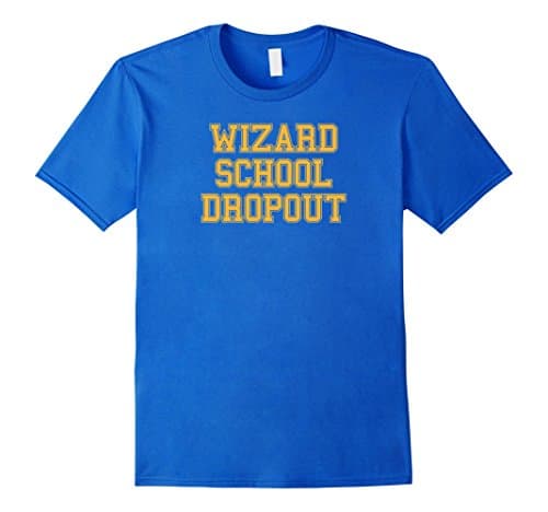 Wizard School Dropout - Male Medium - Royal Blue