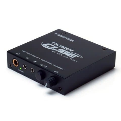 AUDIOTRAK PCUBE-BLK-ED Prodigy Cube Black Edition USB Sound Card