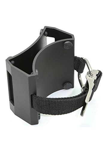 Problue Pony Bottle Bracket for BCD Tank Band Mounting 4.4" cylinders-aluminum 13 &amp; 19 cu ft Scuba Diving Tech Dive