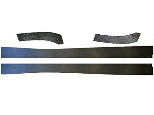 SBS Performance Parts 2 Side Splitters &amp; 2 rear splitters 1/4 Automotive ABS spoiler 2015-2018 Dodge Charger SRT392s, HELLCATS, Daytonas, Scat Packs