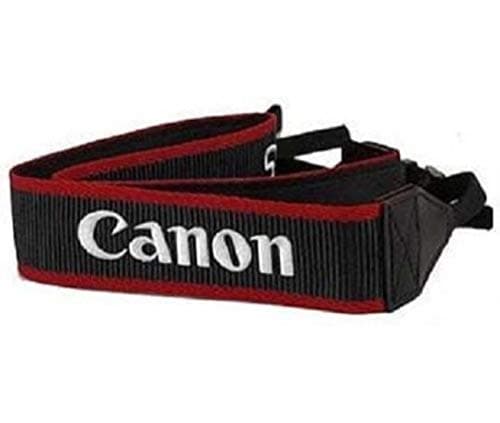COMFERA INNOVATIONS Canon Red 1 Width Neck Strap for Canon EOS and EOS Rebel Series DSLR Cameras