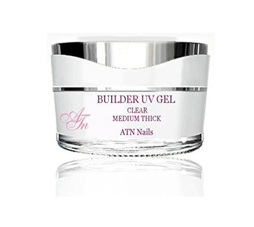 5ml Nail Builder UV Gel - crystal,clear MEDIUM THICK ATNails
