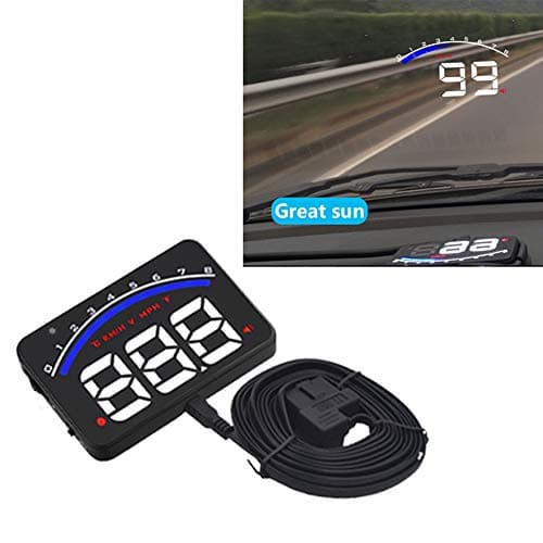 HUD Head Up Display Car-styling Hud Overspeed Warning Windshield Projector Alarm System Universal Auto