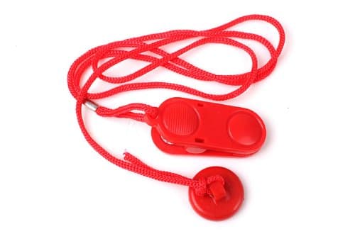 Red Treadmill Running Machine Magnetic Safety Key