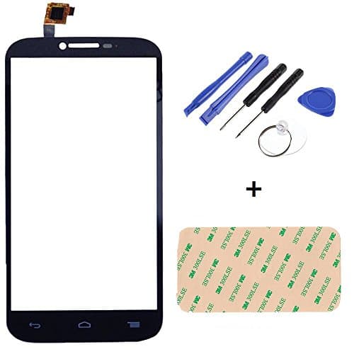 Alcatel One Touch Pop C9 / 7047 Touch Screen Digitizer Replacement with Adhesive Tape and Tool Kit (Black)