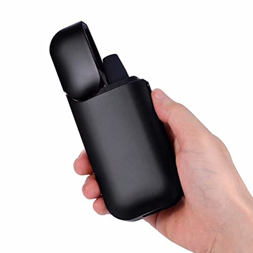 IQOS Electronic Cigarette Protective Holder, VMAE Hard PC Carrying Case Box for IQOS Electronic Cigarette Kit, Case Only - Black
