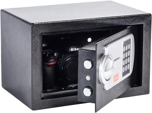 Black Box 20E Compact Digital Home Safe - 8.9Ltr Compact Electronic Keypad Safe