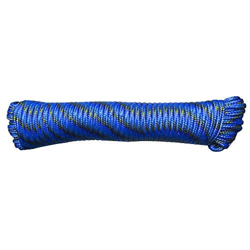 Corda Diamond Braid Polyproplene Rope, 3/8" x 100 ft