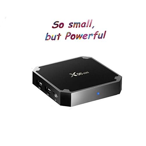 Android 7.1.2 X96 Mini TV Box 2.4G Wifi 4K HD Support VP9 Decoding(1GB Ddr3 + 8GB EMMC) X96 mini