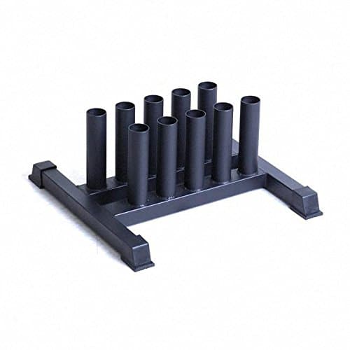 Vertical 10 Bar Barbell Storage - Steel Frame