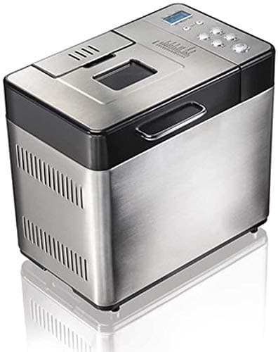 Nfudishpu Automatic Bread Machine - Beginner Friendly Programmable Bread Maker (19 Programs, 3 Shell Colors, 15 Hours Reservation) - Multifunctional Baking Machine