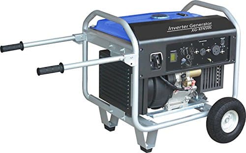 SILENT CHOICE 6500W Open Frame 4-Stroke Emergency Gasoline Protable Inverter Generator