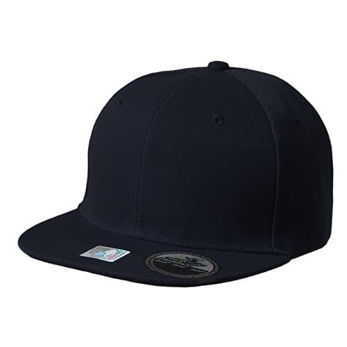 Blank Adjustable Flat Bill Plain Youth Snapback Hats Caps
