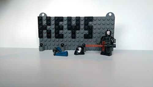 Key Organizer - Built using LEGO Bricks and featuring a Star Wars Figure (Kylo Ren)