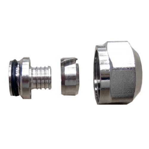 1/2" PEX Compression Connector, Manifold Adapter 2 Pack (1/2)