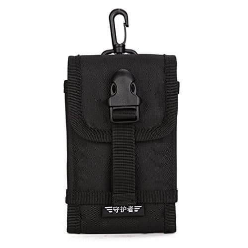 5.7IN Smartphone Tactical MOLLE Pouch Bag for iPhone6 Plus Galaxy Note 4 etc, Black
