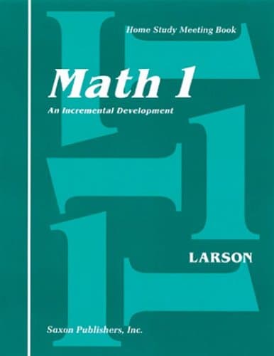 Complete Kit 1994: 1st Edition (Saxon Math 1 Homeschool)
