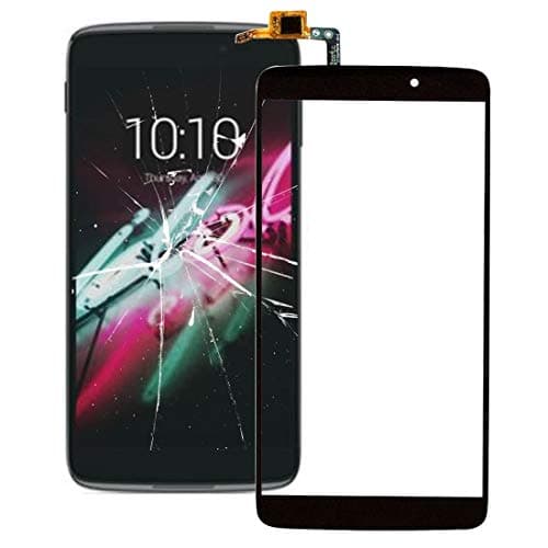 HEGUANGWEI Touch Panel for Alcatel One Touch Idol 3 5.5/6045(Black) Cell Phone LCD Screen Replacement Parts (Color : Black)
