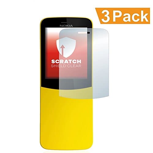 MaxKu Nokia 8110 4G Screen Protector, Ultra Clear High Response 4H Hardness HD Screen Protector Film For Nokia 8110 4G [3-Pack]