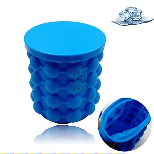 Ice Cube Maker Ice Magic Genie Bucket Kitchen Tools Maker Silicone ice Bucket Maker for Home Party Travel Cocktails Beer Whiskey Beverages