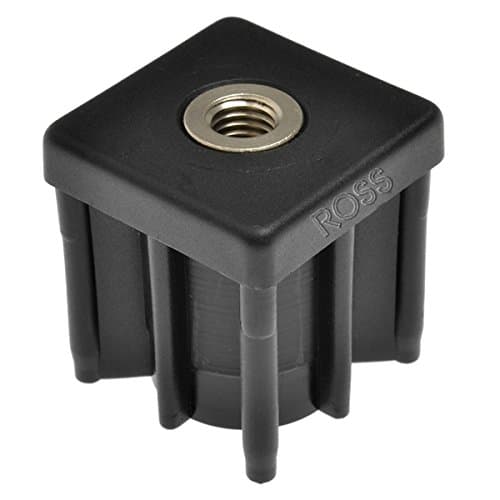 40 X 40mm Heavy Duty Square M16 Metal Threaded Inserts