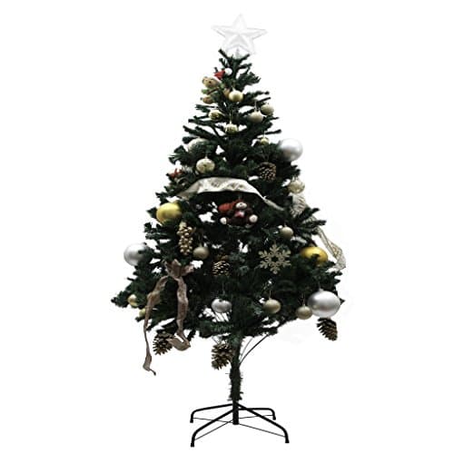 Hub Special, 7ft Artificial Christmas Tree W/Stand, 960 Tips Full Tree