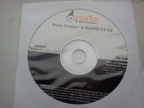 Roxio Creator & MyDVD 9.0 DE