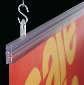 Communikay Graphics Snap Shut Banner Hanger - 36"