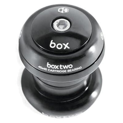 Box Components Box Two Alloy Sealed Bearing 1 8" Press in Threadless Headset black